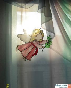 Витражи в технике Тиффани.