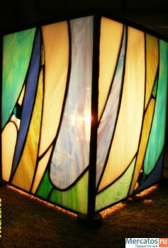 Витражи в технике Тиффани.