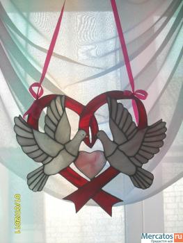 Витражи в технике Тиффани.