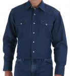 Рубашка Wrangler® Denim Western, Made in USA