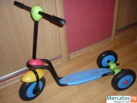 Самокат "ABC" итальянский 3-х колесный
