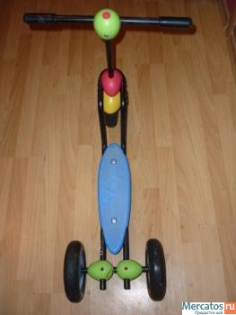 Самокат "ABC" итальянский 3-х колесный 4