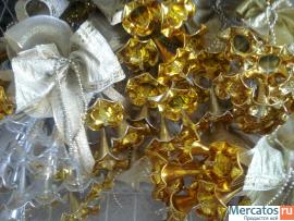 Ёлочные украшения ручной работы из стекла от производителя 6