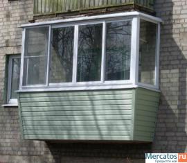 Остекление балконов и остекление лоджий, москва