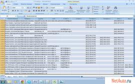 База Данных на 1 млн. предприятий, апрель 2012