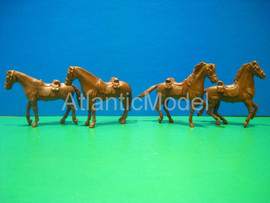 Солдатики 1/32 CTS Лошади ковбоев Коричневый цвет 2