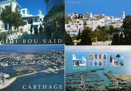 Чистые художественные открытки с видами Ближнего Востока 6