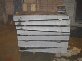 Корки полированные, окантованные из габбро-диабаза 3