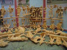 Солдатики 1/32 Atlantic Римские гладиаторы и Христьяне Полный на 3