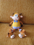 Мягкая игрушка - корова