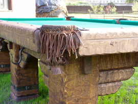 Рустик – кантри бильярдный стол, 8-12 футов, с камнем 26-45 мм 8