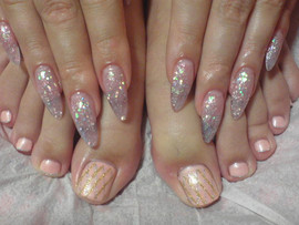 Наращивание ногтей, педикюр, гель-лак, Щукинская. 6