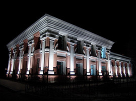 Архитектурная и декоративная подсветка зданий 2