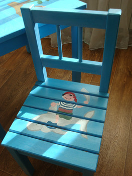 Стол и 2 стула Роспись Новое 3