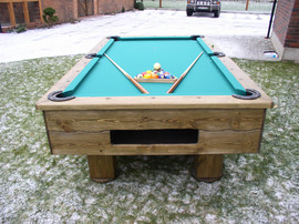 Рустик – кантри бильярдный стол, 8-12 футов, с камнем 26-45 мм 5