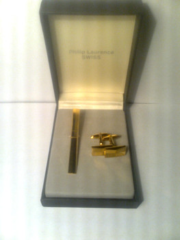 зажим и запонки