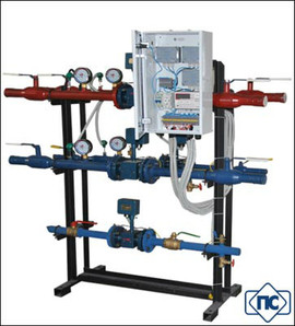 Блочный модуль учета тепла, гвс и хвс от производителя