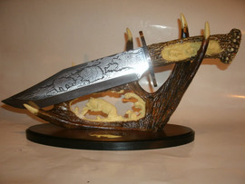 Сувенирный нож охотничий