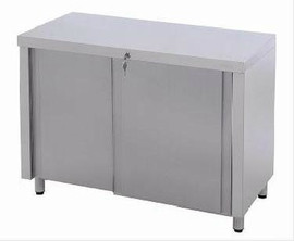 Стол разделочно-производственный (стол тумба-с дверцами «купе»)