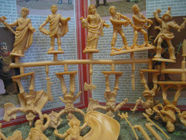 Солдатики 1/32 Atlantic Римские гладиаторы и Христьяне Полный на 6