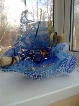 букеты из конфет