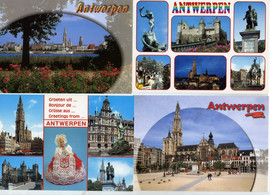 Чистые худож. открытки с видами городов Европы (россыпь) 8