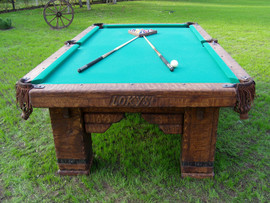 Рустик – кантри бильярдный стол, 8-12 футов, с камнем 26-45 мм 9