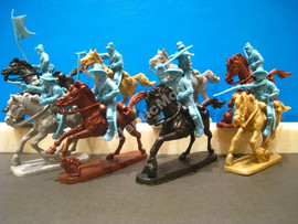 Солдатики 1/32 tssd Федерация Кавалерия 8 фигур 2