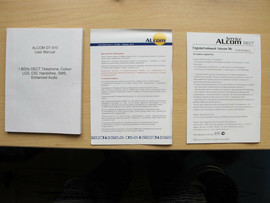 Радиотелефон Alcom DT-910, рация 3