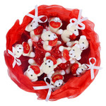 Букеты из мягких игрушек купить в Саратове