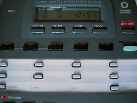 Телефон на 2 линии с автоответчиком Lucent (AT&T) 1872 новый 7