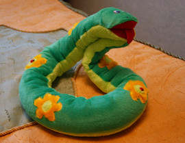 Мягкая игрушка змейка. Ручной работы 3