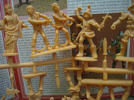 Солдатики 1/32 Atlantic Римские гладиаторы и Христьяне Полный на 9