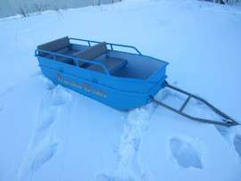 Сани - волокуши из алюминия