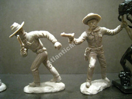 Солдатики 1/32 tssd Ковбои Перестрелка Лошадь №3 7