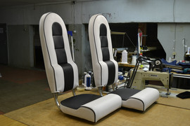 Кресло на катер, яхту высокое, складное 2