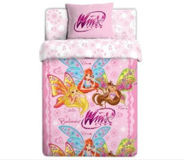 Детское постельное белье бязь и сатин облачко 2