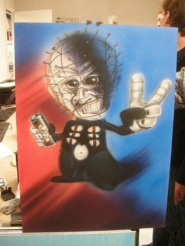 Художественная роспись аэрографом клим. техники 3