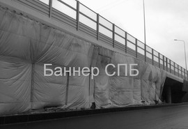 Баннеры б/у пвх, тент тарпаулин, полога для строительства 4