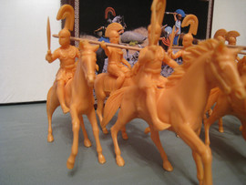 Солдатики 1/32 Atlantic 01607 Греческая кавалерия Античность Гре 3