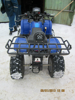 продаю квадроцикл б.у. атв-150D литые диски 10 радиус 3