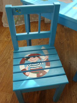 Стол и 2 стула Роспись Новое 2