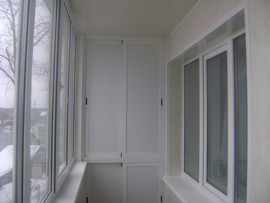 Остекление.