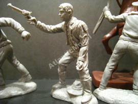 Солдатики 1/32 tssd Ковбои Не оседланная Лошадь №4 8