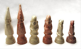 Шахматы из камня 5