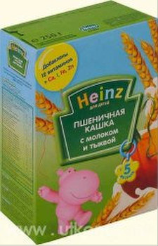 Каши Хайнц для детей с 5 месяцев 3