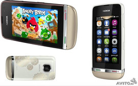 НОВЫЙ Nokia Asha 311 White Charme телефон 6