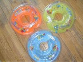 Круг для плавания на шею и бассейны для новорожденных. 4