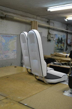 Кресло на катер, яхту высокое, складное 4