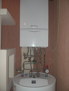 Монтаж, ремонт газовых котлов. 2